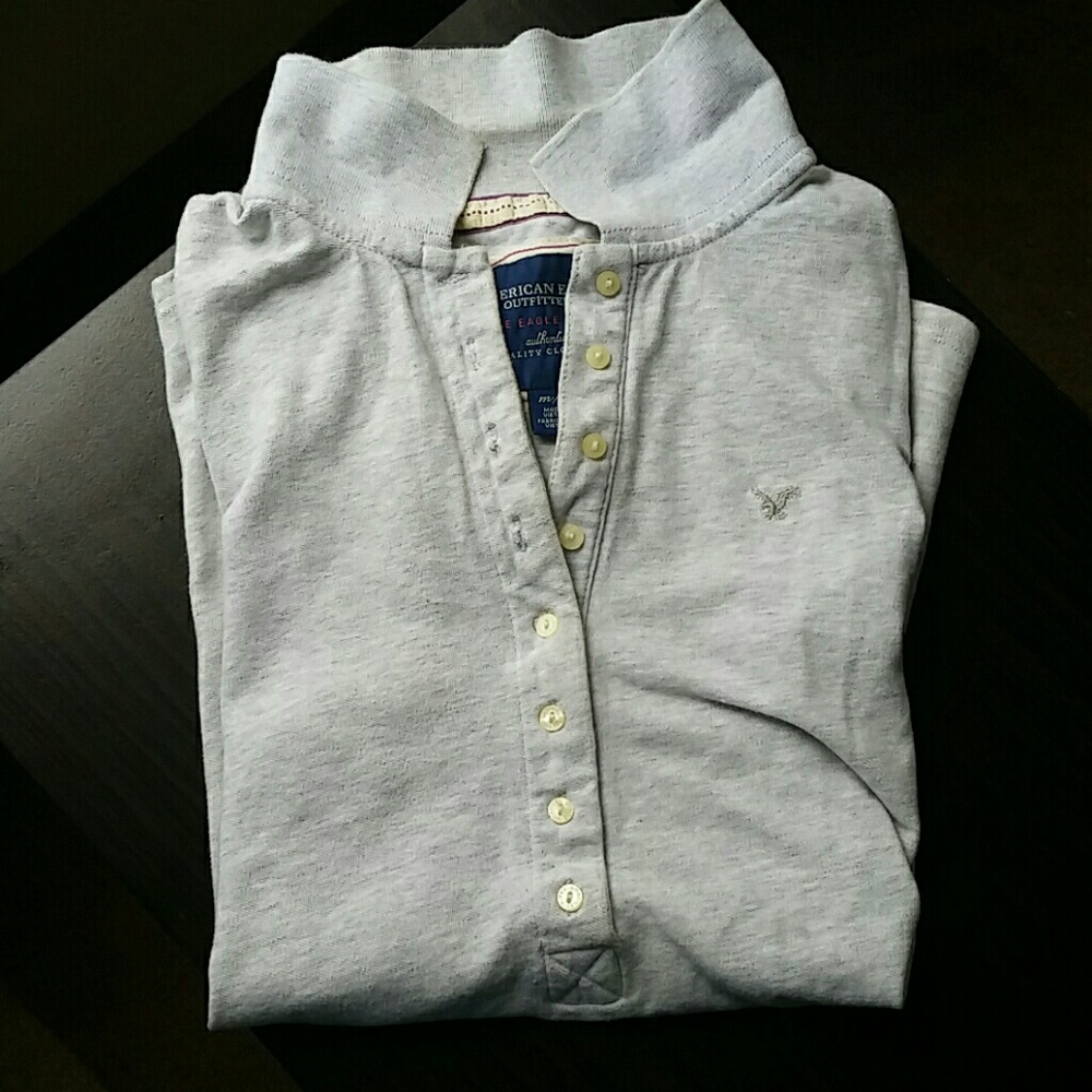 <<AEO cozy polo>>